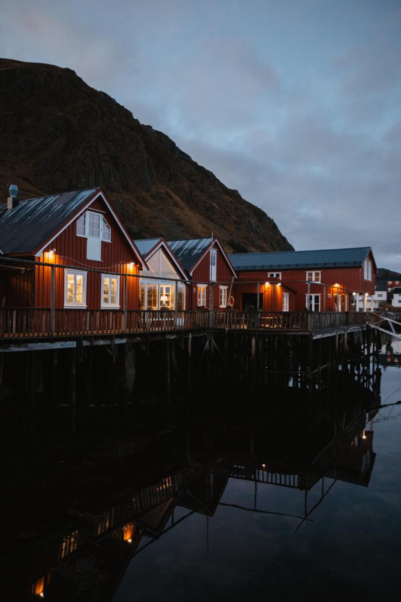 Kraemmervika Havn Ballstad Exterior foto