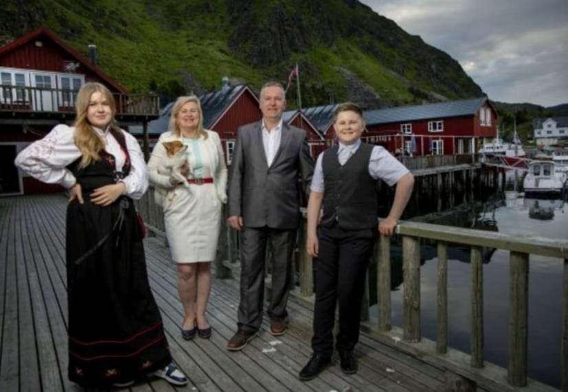 Kraemmervika Havn Ballstad Exterior foto